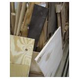 Craft wood, various lengths & width...