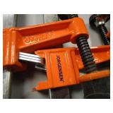 Jorgensen wood clamps 37HD3, eight...