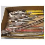 Wood auger bits (used) with Speed b...