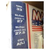 Foam ear plugs, assortment of open ...