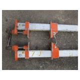 DeWalt cabinet & bar clamps, two ea...