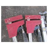 Cabinet clamps: two Jet, two Univer...