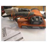 Ridgid 3x18 belt sander...