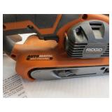 Ridgid 3x18 belt sander...