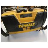 DeWalt job site radio / charger...