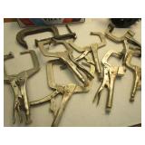 Welding clamps with Vise Grips & UB...