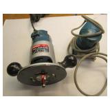 Bosch router, Makita finish sander...