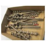 Vintage shoulder drill braces and a...