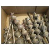 Vintage shoulder drill braces and a...