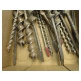 Vintage shoulder drill braces and a...