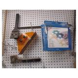 Saws, hammers, stapler, Rockler end...