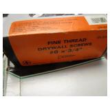 Hardware: mostly deck screws...