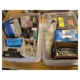 Hardware: anchors, variety of nails...