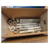 Hardware: anchors, variety of nails...