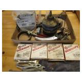 Hanger strap & exhaust clamps, smal...