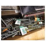 Hardware: drywall & lag screws...