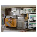 Tote of nails for pneumatic guns...