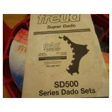 Saw blades, 8" with dado...