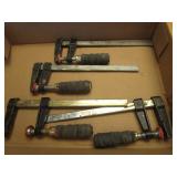 Bessey corner clamps & strap clamp,...