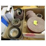 Sandpaper rolls...
