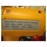 Paint stripper, heat gun, buffer...