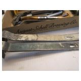 Chisels, pry bars, punches...