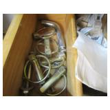 Cabinet hardware, lynch pins...