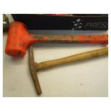 Hammers with sledge, brass, claw, d...
