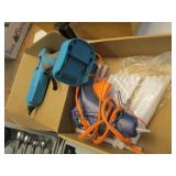 Girly tool kit, glue guns...