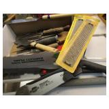 Saws with pull, sheetrock, coping, ...