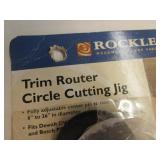 Rockler trim router circle cutting ...