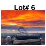 2019 C1 Crest Pontoon with a 75HP Honda Motor