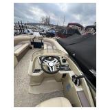 2017 250 Crest Pontoon with a 60HP Mercury Four Stroke Motor