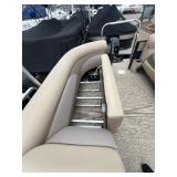 2017 250 Crest Pontoon with a 60HP Mercury Four Stroke Motor