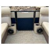 2017 250 Crest Pontoon with a 60HP Mercury Four Stroke Motor