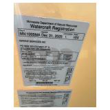 2019 220 Crest C-1 Pontoon with a 75HP Honda Motor