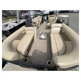 2019 220 Crest C-1 Pontoon with a 75HP Honda Motor