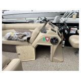 2019 220 Crest C-1 Pontoon with a 75HP Honda Motor