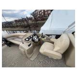 2017 250 Crest Pontoon with a 60 HP Mercury Four Stroke Motor