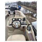 2017 250 Crest Pontoon with a 60 HP Mercury Four Stroke Motor