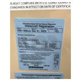 2017 250 Crest Pontoon with a 60 HP Mercury Four Stroke Motor