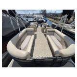 2017 250 Crest Pontoon with a 60HP Mercury Fourstroke Motor