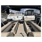 2017 250 Crest Pontoon with a 60HP Mercury Fourstroke Motor