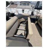 2017 250 Crest Pontoon with a 60HP Mercury Fourstroke Motor