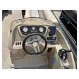 2017 250 Crest Pontoon with a 60HP Mercury Fourstroke Motor