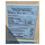 2017 250 Crest Pontoon with a 60HP Mercury Fourstroke Motor