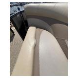 2017 250 Crest Pontoon with a 60HP Mercury Fourstroke Motor