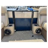 2017 250 Crest Pontoon with a 60HP Mercury Fourstroke Motor