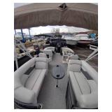 2019 C1 Crest Pontoon with a 75HP Honda Motor