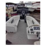 2019 C1 Crest Pontoon with a 75HP Honda Motor